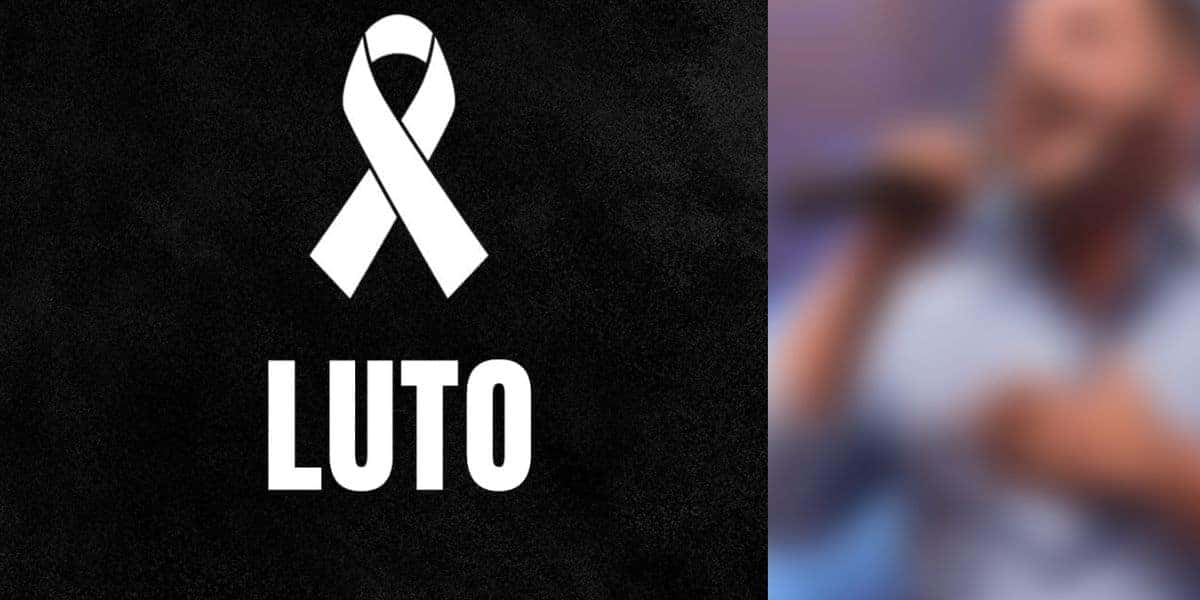 Imagem de luto e cantor sertanejo (Fotos: Reproduções / Canva / G1)