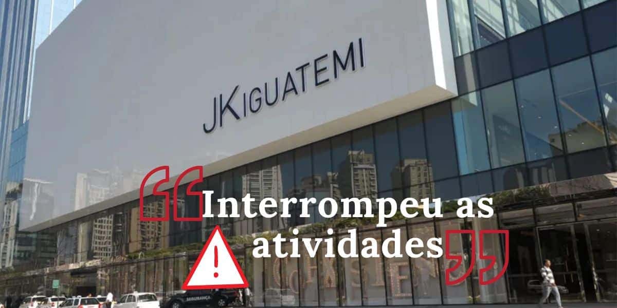 Paralisação do Shopping JK Iguatemi em São Paulo - (Reprodução Internet)