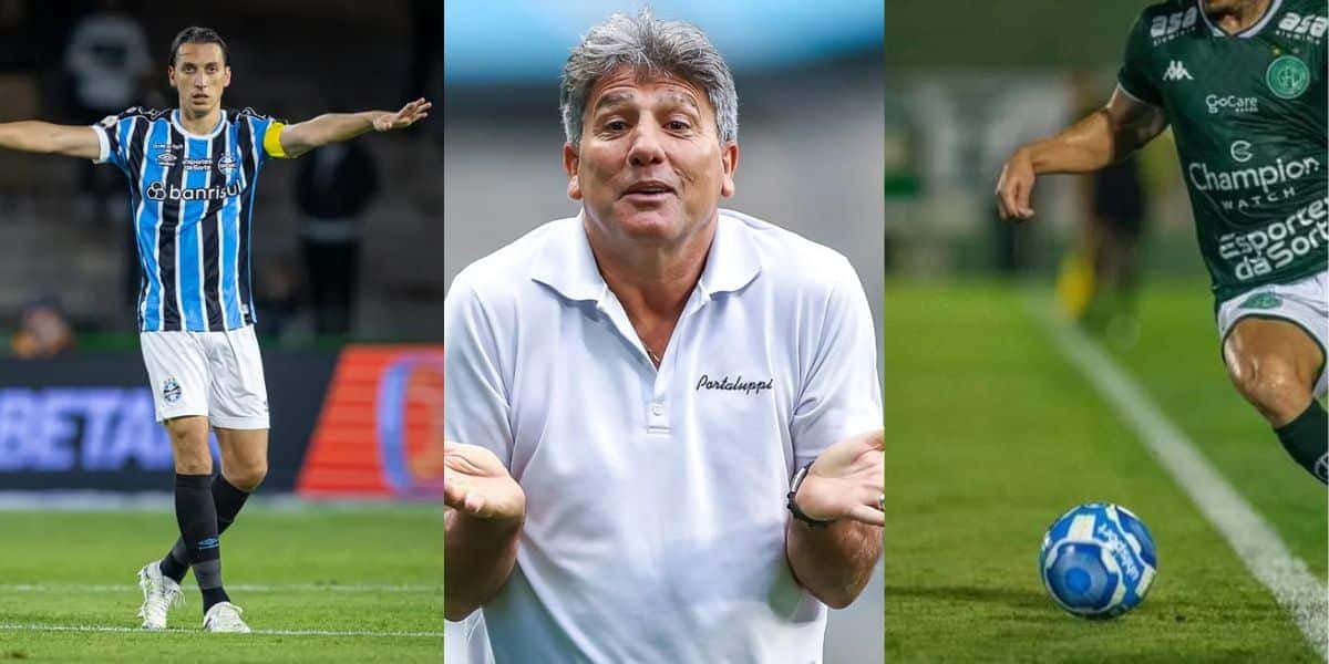 Renato Gaúhco, Pedro Geromel e Mayk (Reprodução - Internet)