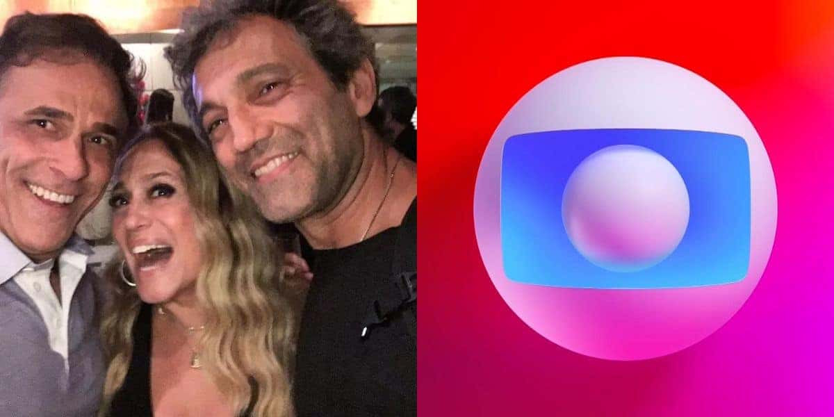 Oscar Magrini, Susana Vieira e Domingos Montagner (Foto: Reprodução / TV Globo)