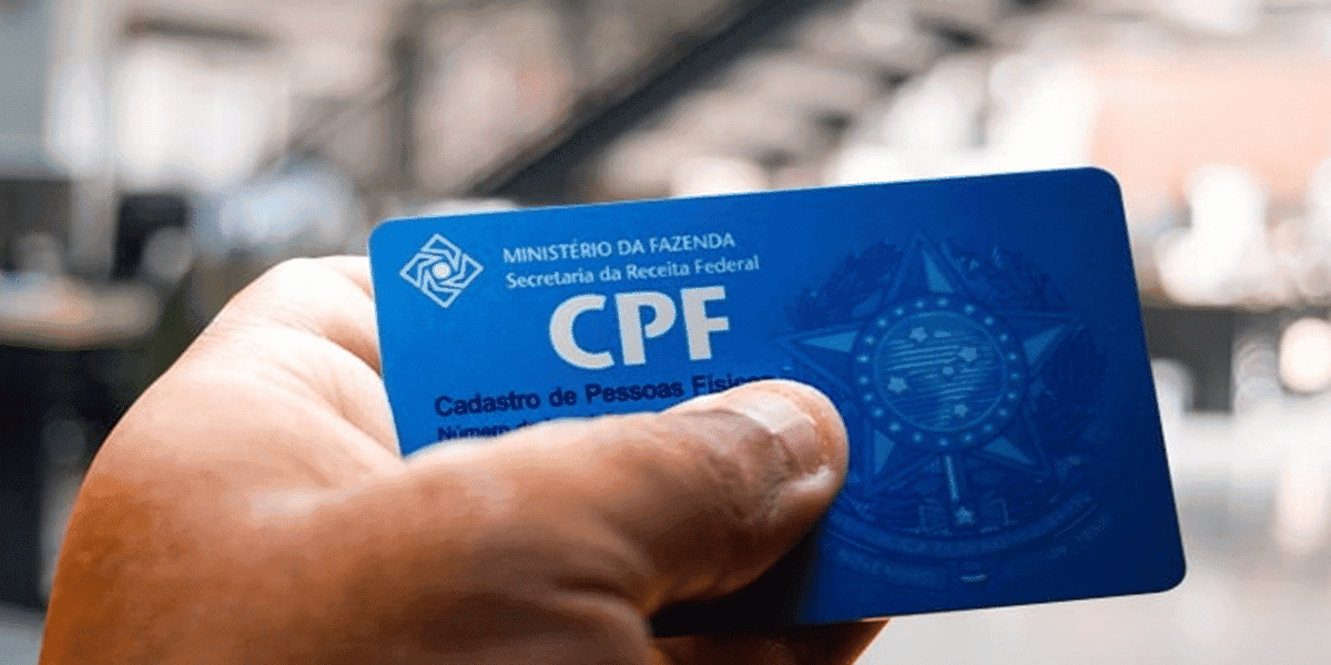 CPF - (Foto: Reprodução Internet)