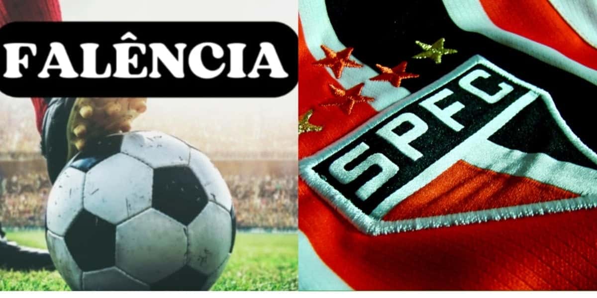A falência arrasadora de clube rival do São Paulo - Foto: Montagem