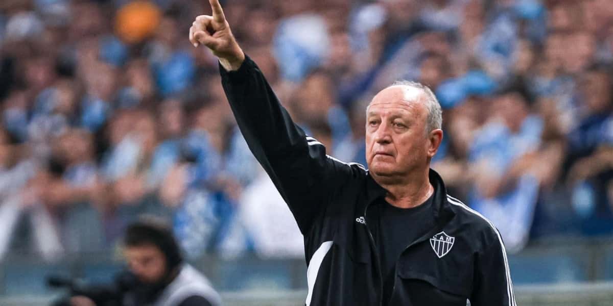 Felipão no Atlético-MG (Foto: Maxi Franzoi/Gazeta Press)