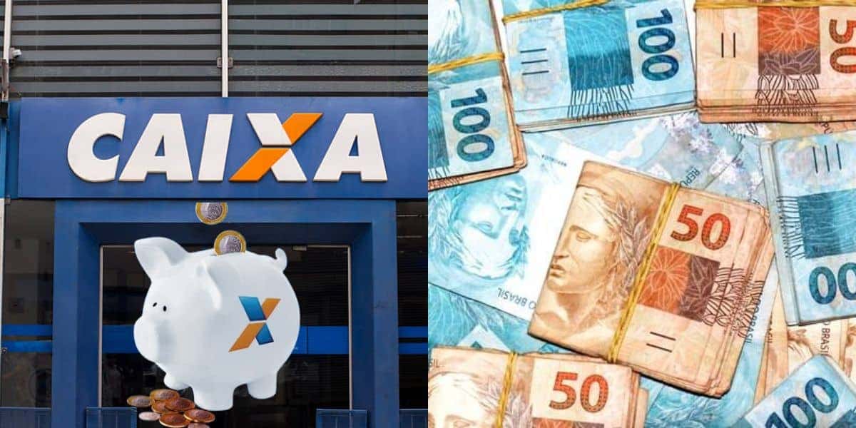 Caixa pagamento (Reprodução: Montagem TV Foco)
