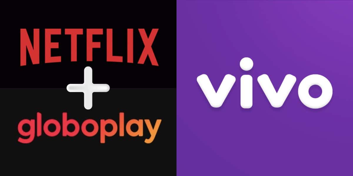 Para o teror da Vivo, operadora rival garante Netflix e Globoplay de graça (Reprodução/Montagem/IQ Contas/RD1)