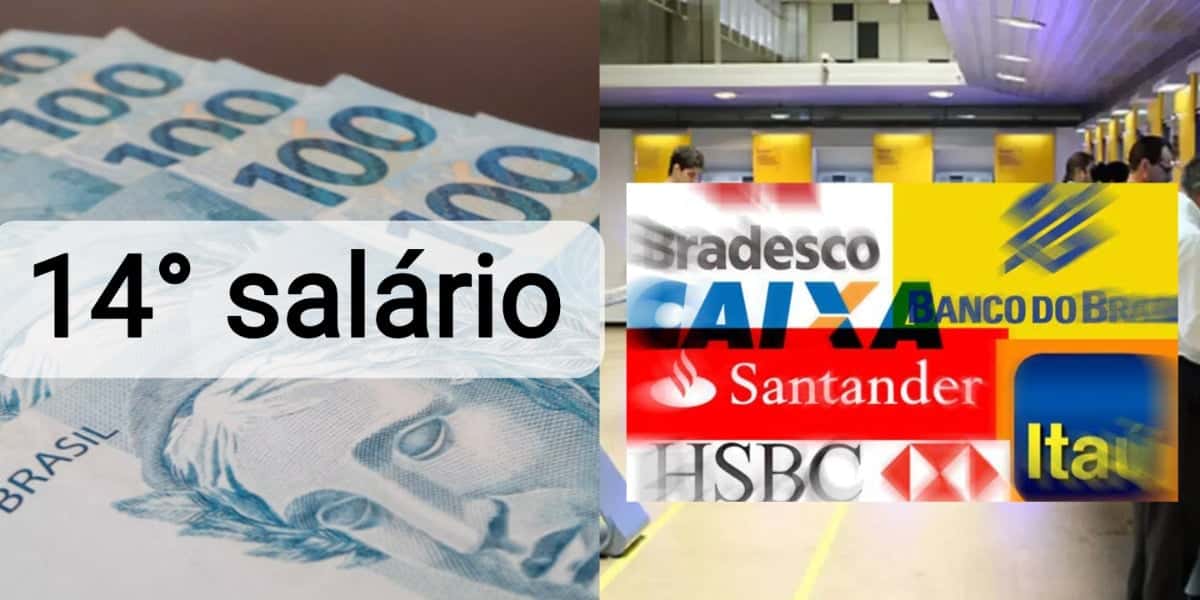 14° salário é liberado em diversos bancos para os brasileiros (Foto: Reprodução/ Internet)