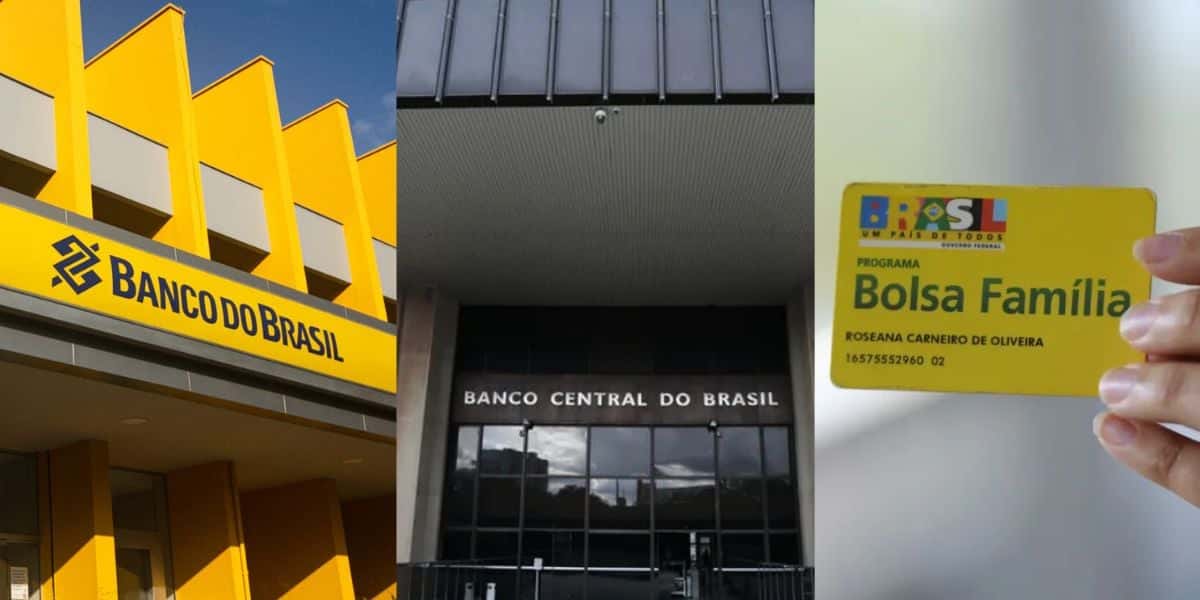 Banco do Brasil / Banco Central / Bolsa Família - Montagem TVFOCO