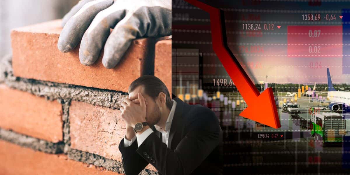Empresa falida e pessoa triste - Foto Reprodução Internet