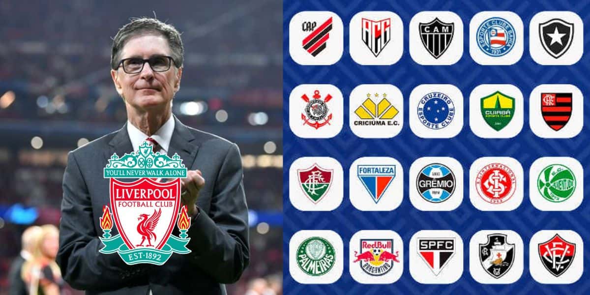 John W Henry quer compra um time no Brasil - Montagem Tv Foco