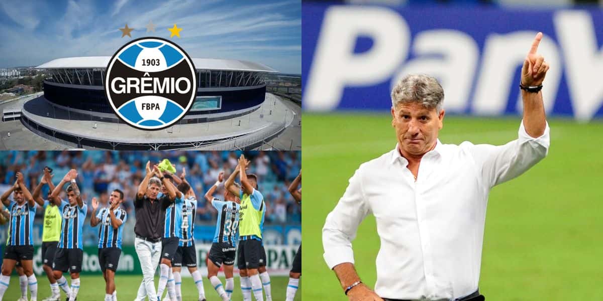 Grêmio - Montagem Tv Foco