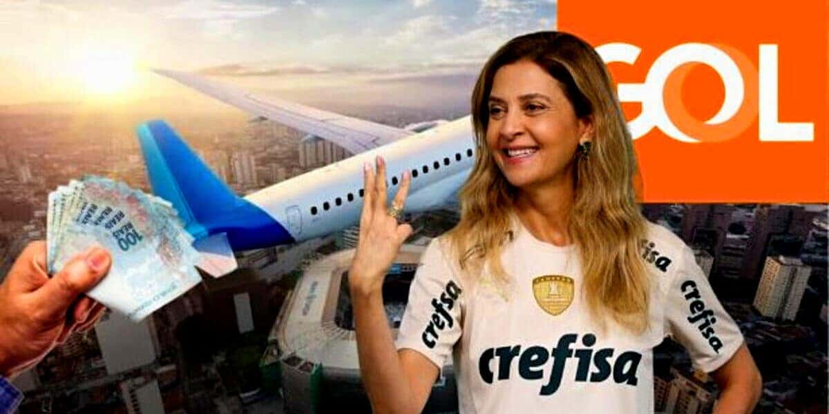 Em contramão do cenário que atinge a GOL, Leila Pereira investe em nova companhia aérea (Foto Reprodução/Montagem/Lennita/Tv Foco)
