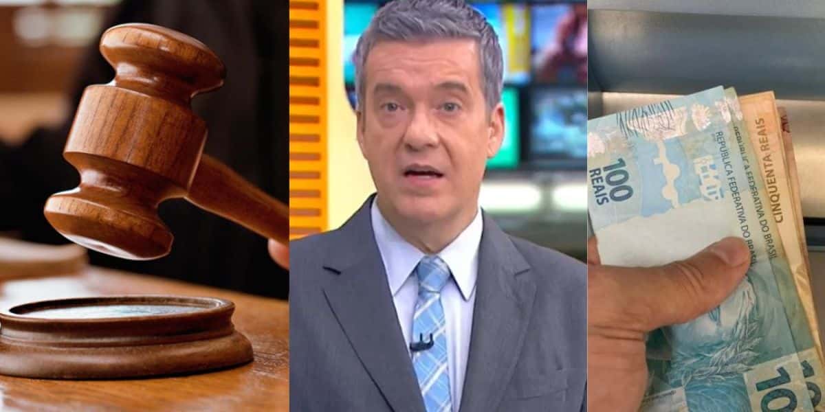 Martelo batido / Kovalick na Globo / Pessoa sacando dinheiro - Montagem TVFOCO