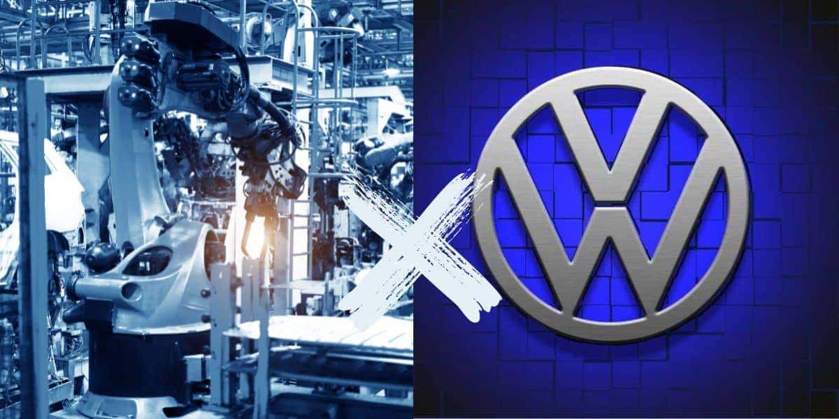 Montadora / Logo da Volks - Montagem TVFOCO