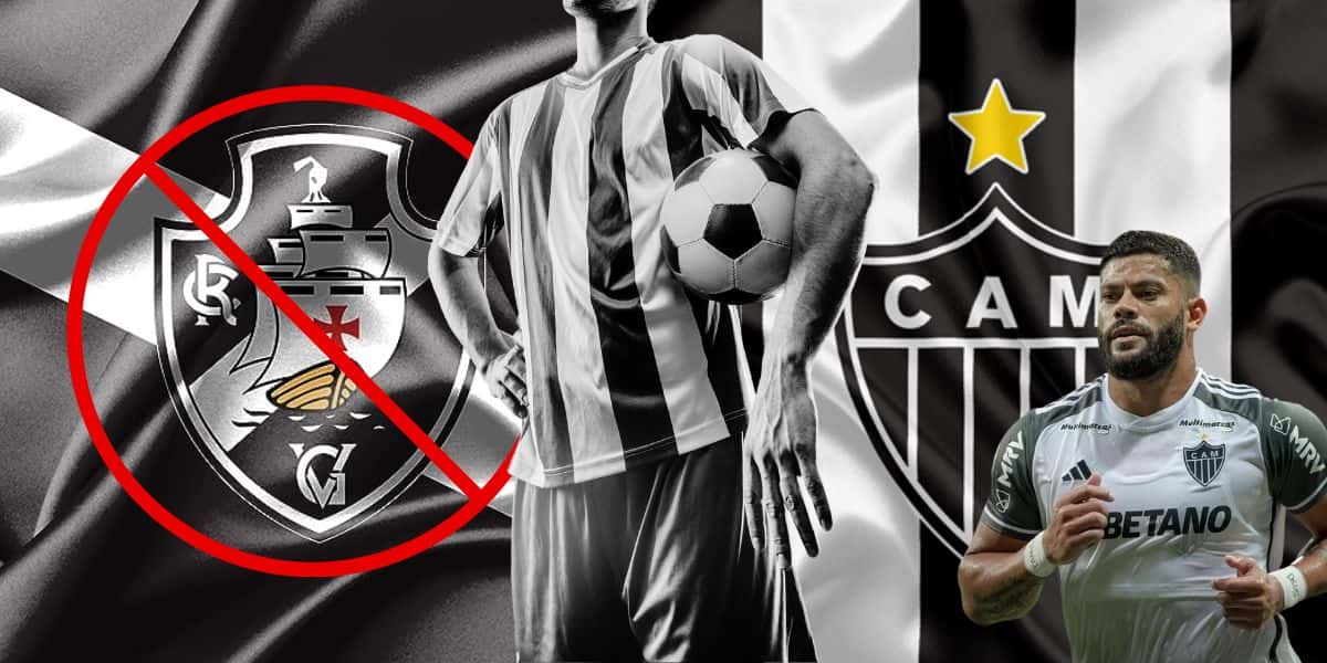 Vasco e Atlético - MG com jogador novo - Foto Reprodução Internet