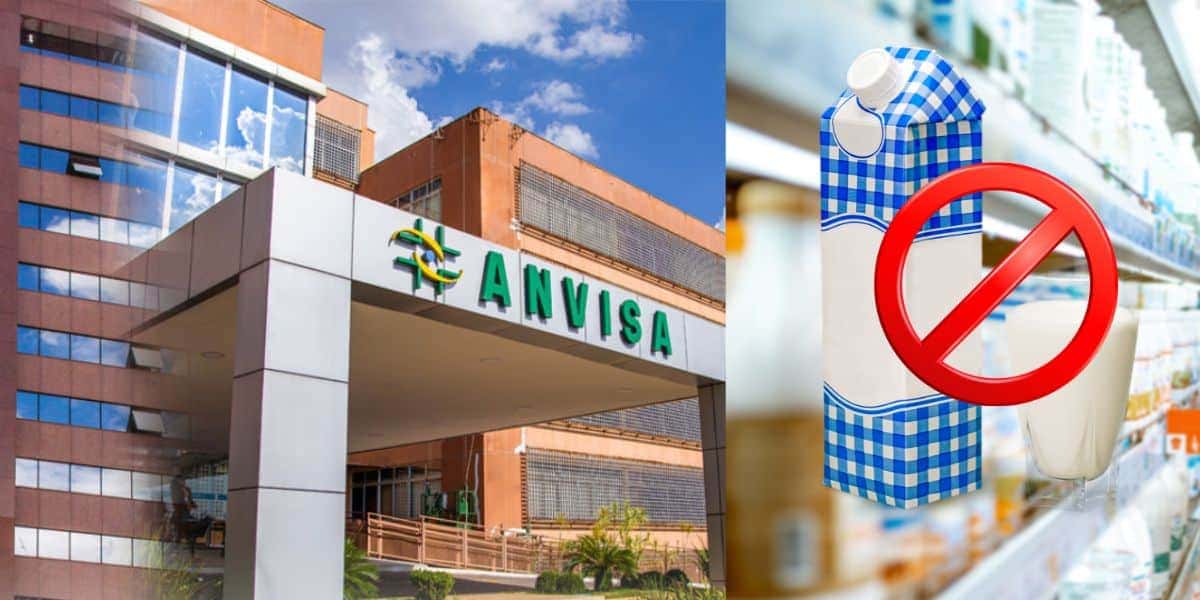 Anvisa e marca de leite (Foto: Reprodução / Canva)