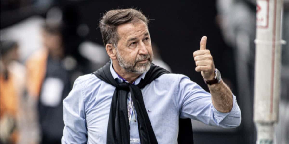 Augusto Melo, presidente do Corinthians - (Foto: Reprodução / Internet)
