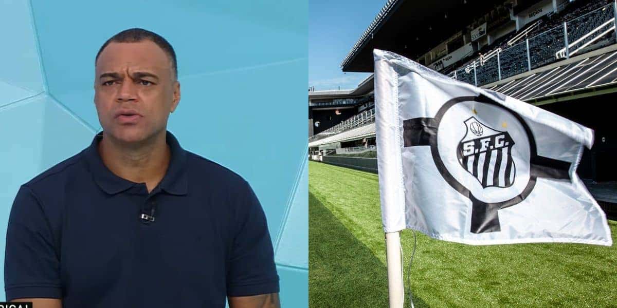 Denílson crava pacotão de reforços do Santos (Reprodução: Montagem TV Foco)