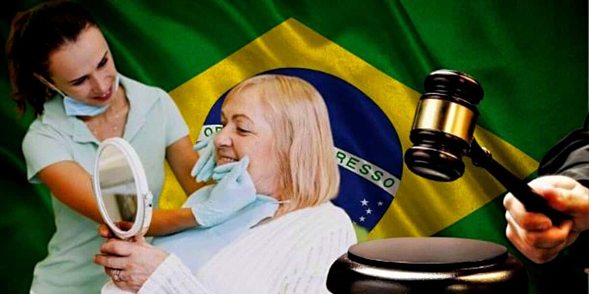 Idosos recebem tratamento odontológico e até implantes de forma gratuita por programa do Governo (Foto Reprodução/Montagem/Lennita/Tv Foco)