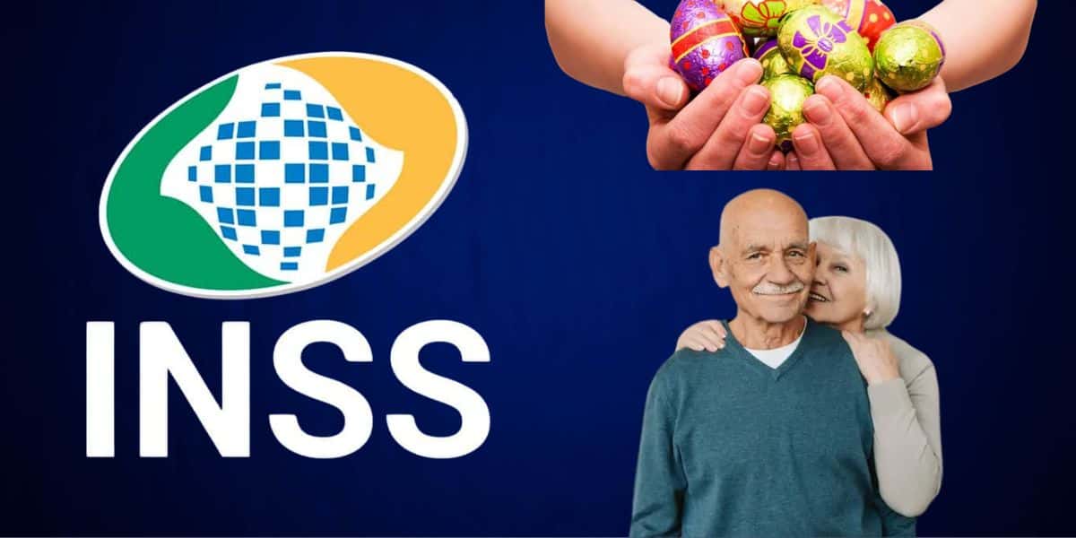 Aposentados do INSS em festa com vitória que salva a Páscoa (Reprodução: Montagem TV Foco)