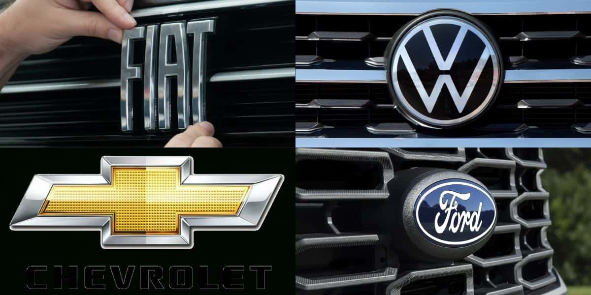 Os 10 carros quase gratuitos e isento de IPVA (Reprodução: Montagem TV Foco)