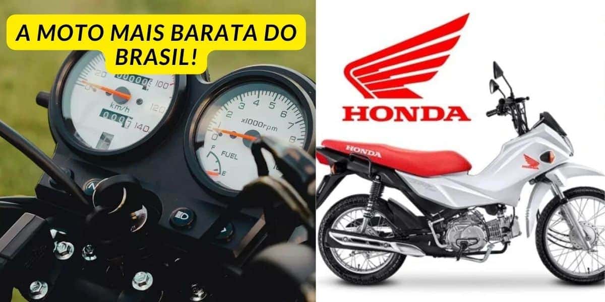 Nova moto mais barata do Brasil supera a Pop 110 (Foto: Internet)
