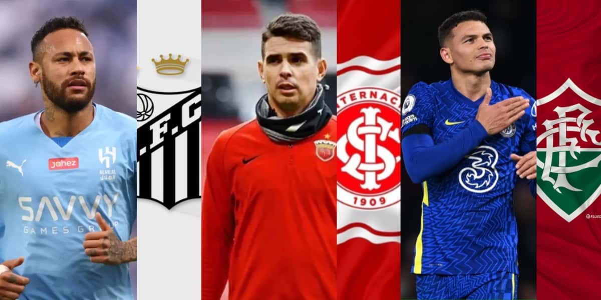 Retorno de Neymar, Oscar, Thiago Silva e +2 em gigantes da Série A paralisa o Brasil - (Foto: Reprodução / Internet)