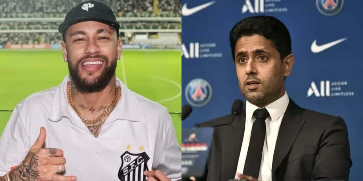 Possível compra bilionária de Neymar do Santos paralisa o Brasil (Reprodução: Montagem TV Foco)