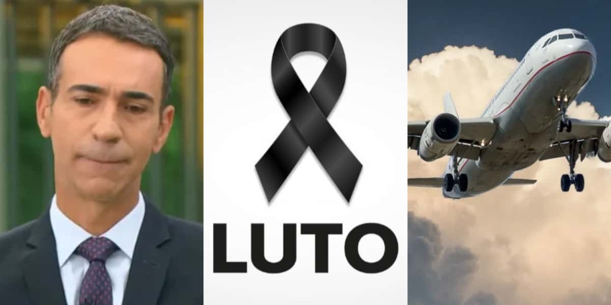 César Tralli paralisa o JH com tragédia em acidente aéreo - (Foto: Reprodução / Internet)