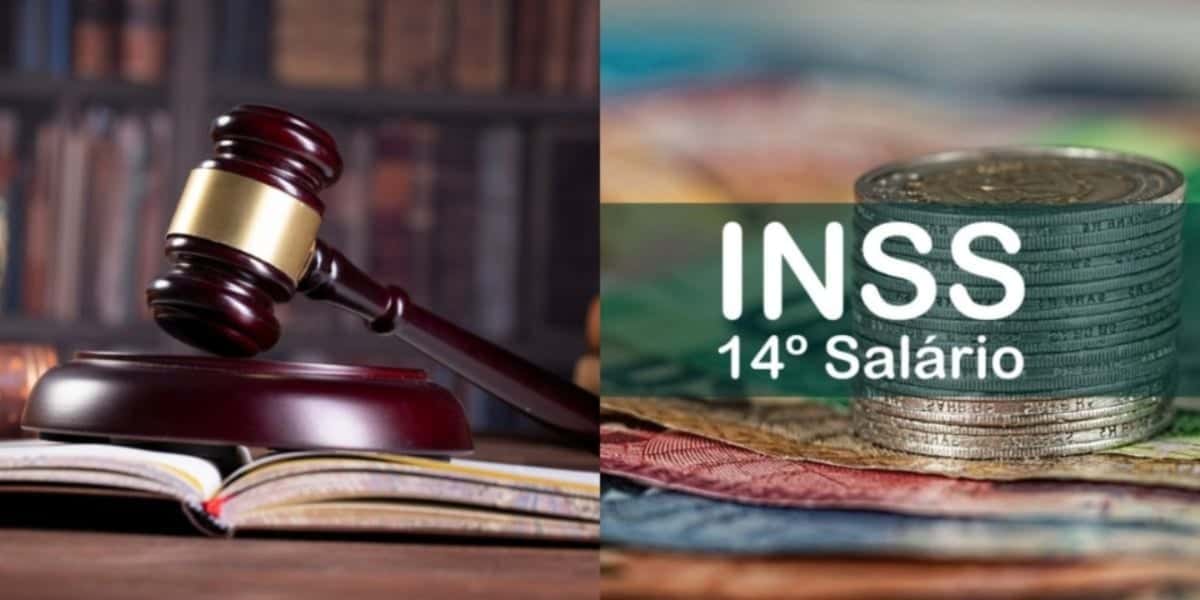O anúncio sobre pagamento do 14º salário do INSS (18) - Foto: Montagem
