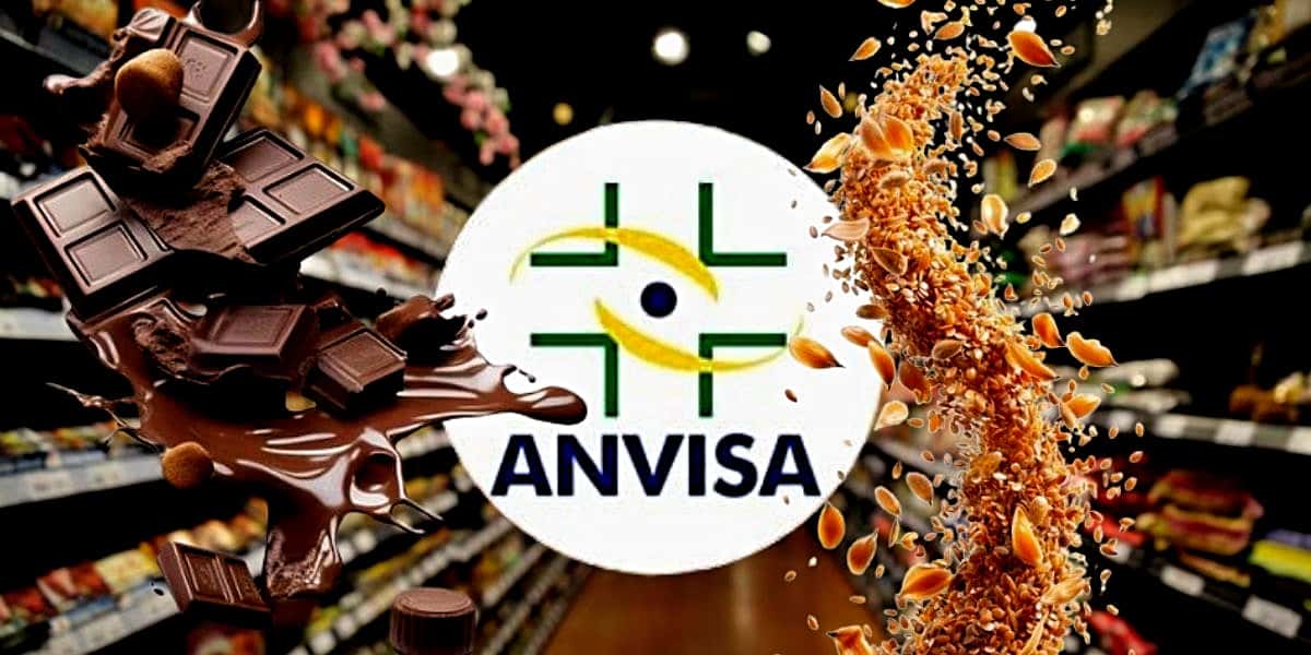 ANVISA proibiu marca popular de chocolate, Aveia e mais 1 após grave situação de risco (Foto Reprodução/Montagem/Lennita/Freepik/ANVISA)