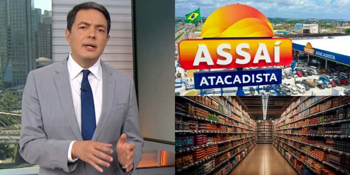 Alan Severiano no SP1, Assaí e mercado (Fotos: Reproduções / Globo / Internet / Freepik)