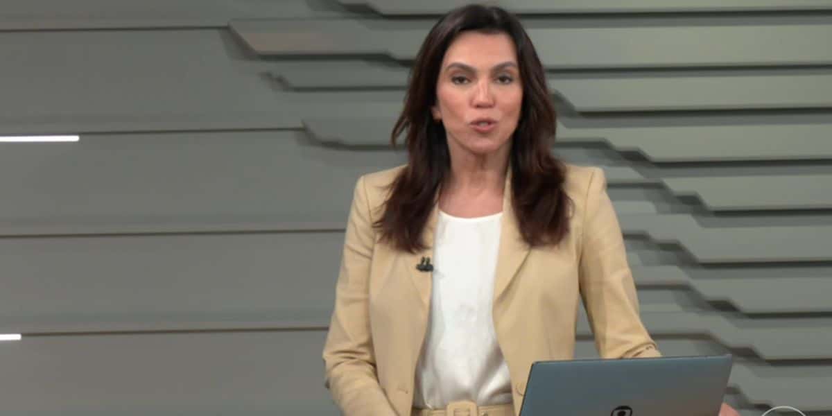 Ana Paula Araújo no Bom Dia Brasil (Foto: Reprodução / Globo)
