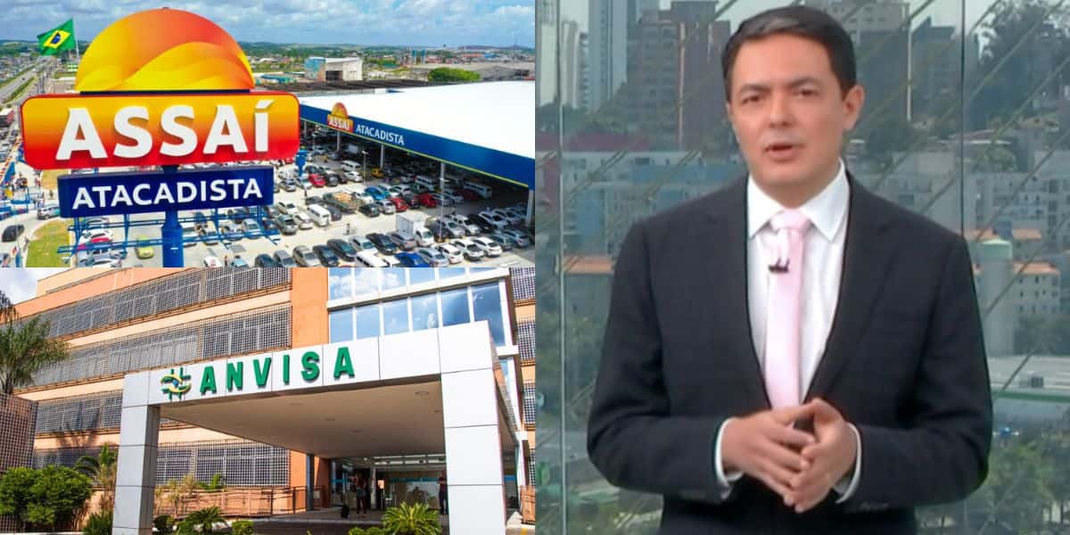Assaí, Anvisa e Alan Severiano no SP1 (Fotos: Reproduções / Globo / Internet)