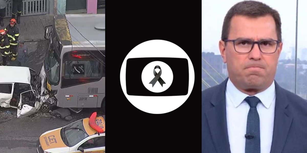Bocardi, Globo em luto e acidente (Reprodução - Internet)
