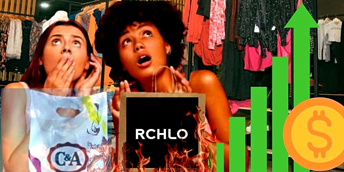 Nova queridinha do fast fashion conquista brasileiros e fazem rivais como C&A e Riachuelo despencarem (Foto Reprodução/Montagem/Lennita/Tv Foco/Canva/Logo.net)
