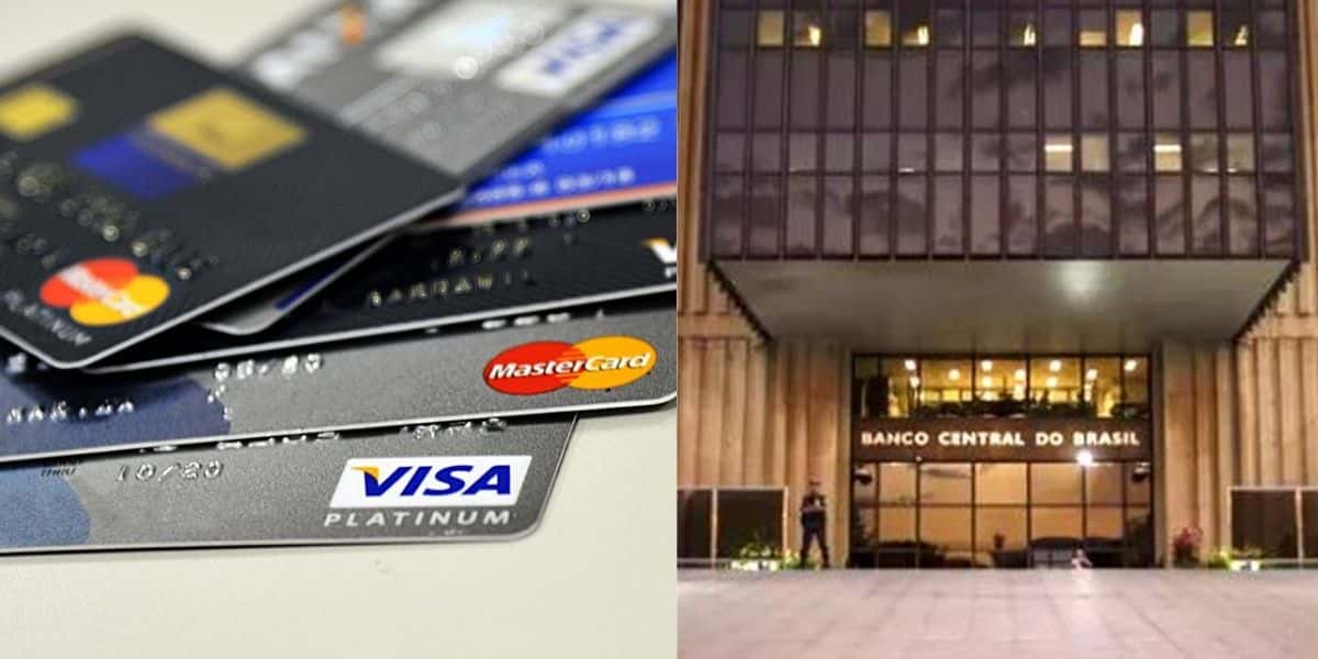 Cartões de crédito / Banco Central - Montagem TVFOCO