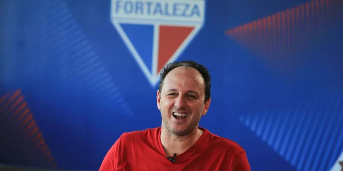 Rogério Ceni quando comandava o Fortaleza: - Foto: Kid Junior / SVM