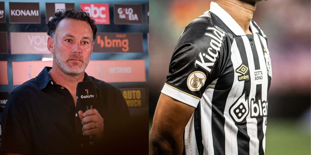 Gabriel Milito e Joaquim no Santos (Reprodução - Internet)