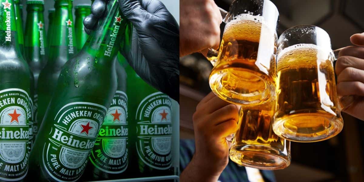 Heineken / Pessoas bebendo cerveja - Montagem TVFOCO