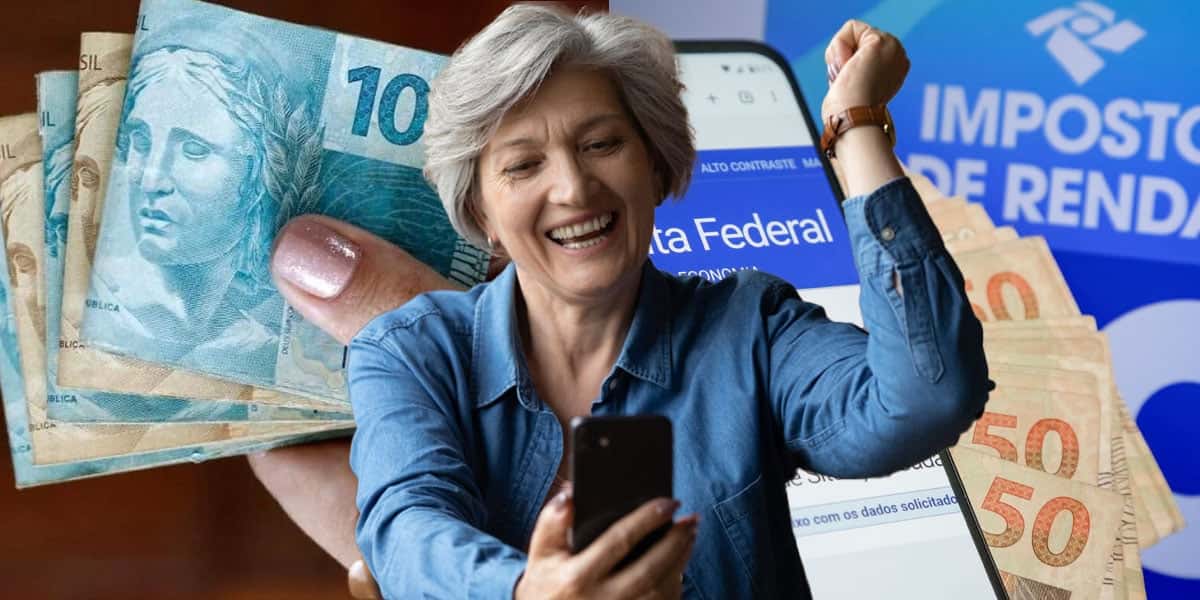 Isenção do Imposto de Renda também podem beneficiar idosos 60+ (Foto Reprodução/Montagem/FDR)