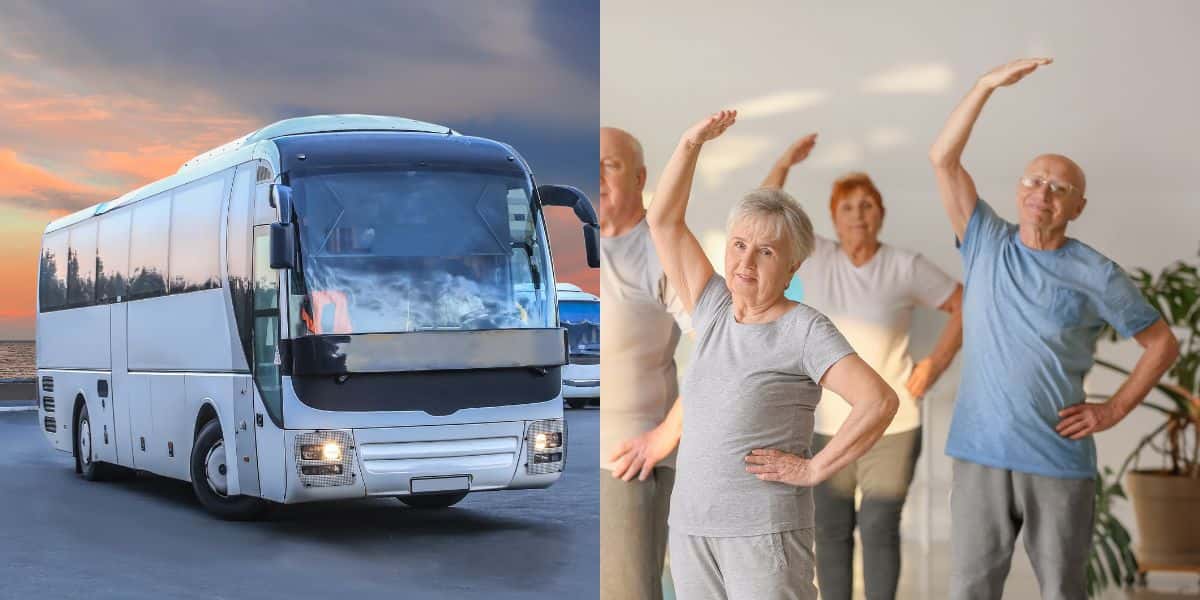Idosos com direito a viagem de graça (Reprodução - Internet)