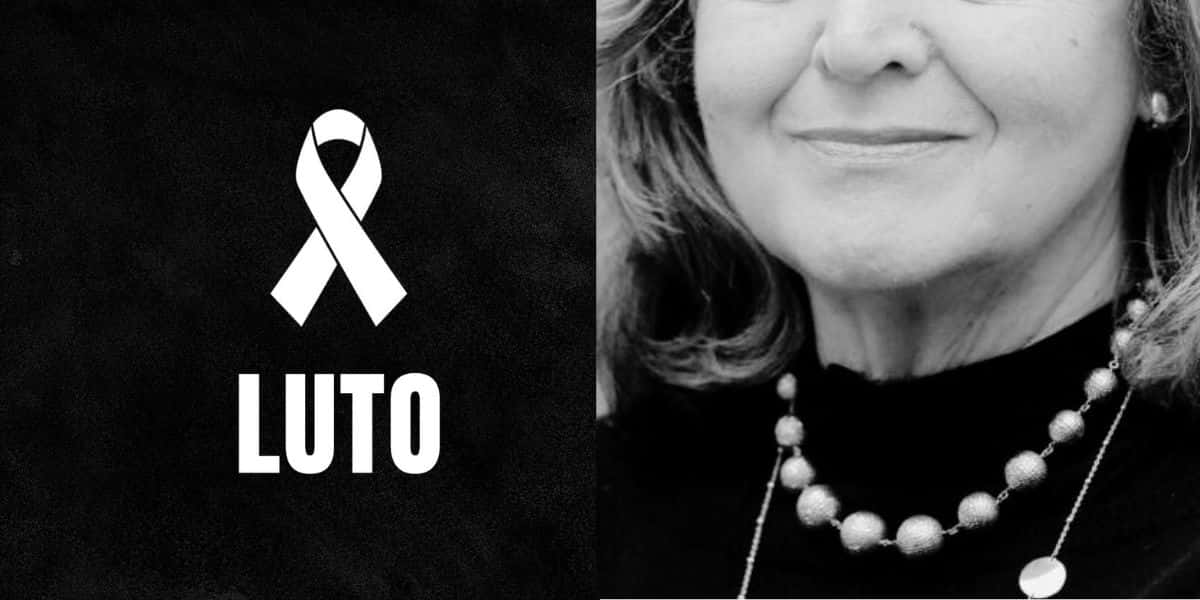 Imagem de luto e atriz amada - Foto Reprodução Internet