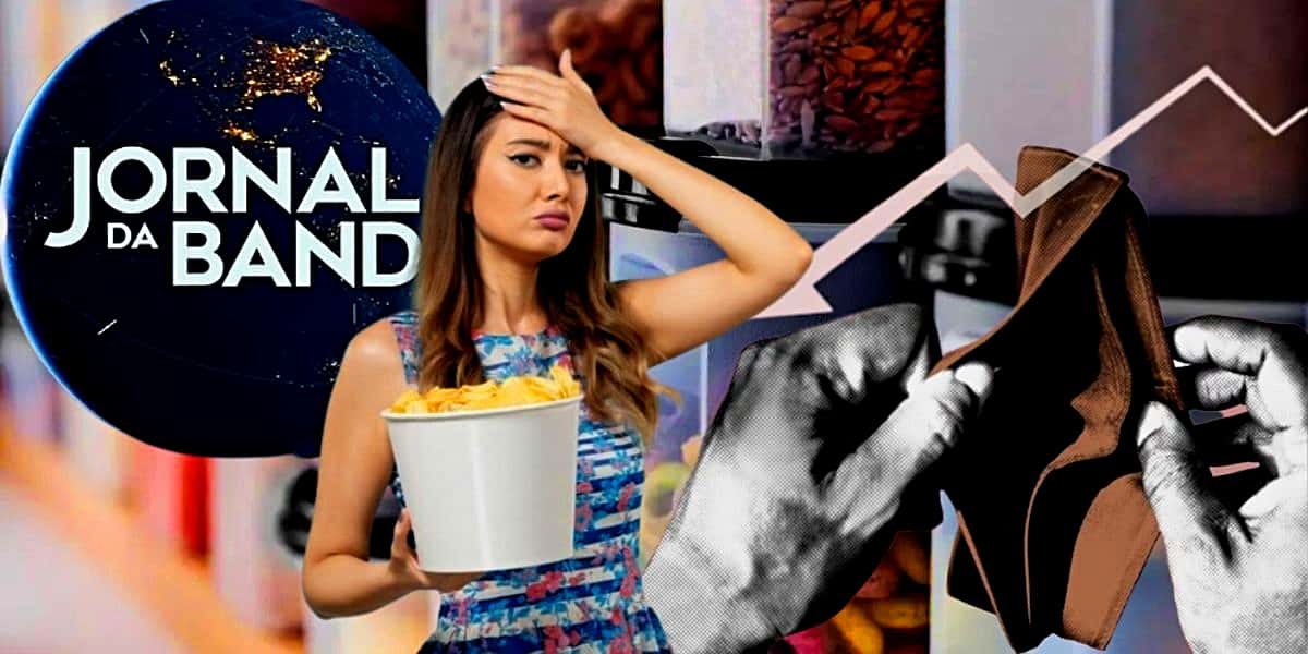 Empresa famosa, conhecida por donas de casa, está a beira da falência e chegou a virar pauta no Jornal da Band (Foto Reprodução/Montagem/Lennita/Tv Foco/Jornal da Band/Canva)