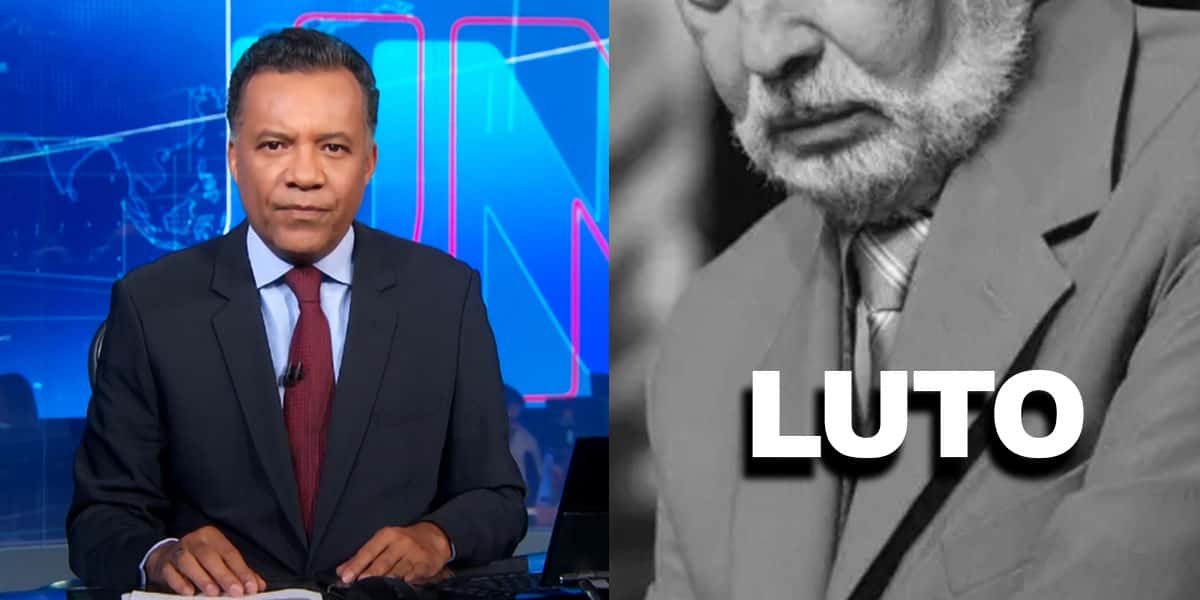 LUTO - Heraldo Pereira confirma morte de ator (Foto: Reprodução, Montagem - TV Foco)