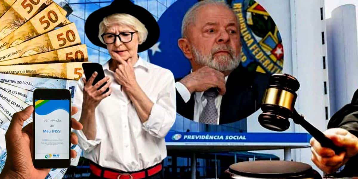Situação do 14º salário do INSS é cravada pelo Governo Lula (Foto Reprodução/Montagem/Lennita/TV Foco/INSS/Canva/Gov)