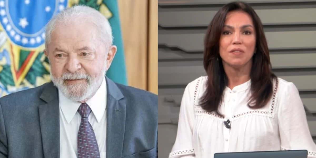 Lula e Ana Paula Araújo no Bom Dia Brasil (Fotos: Reproduções / Ricardo Stuckert / PR / Globo)