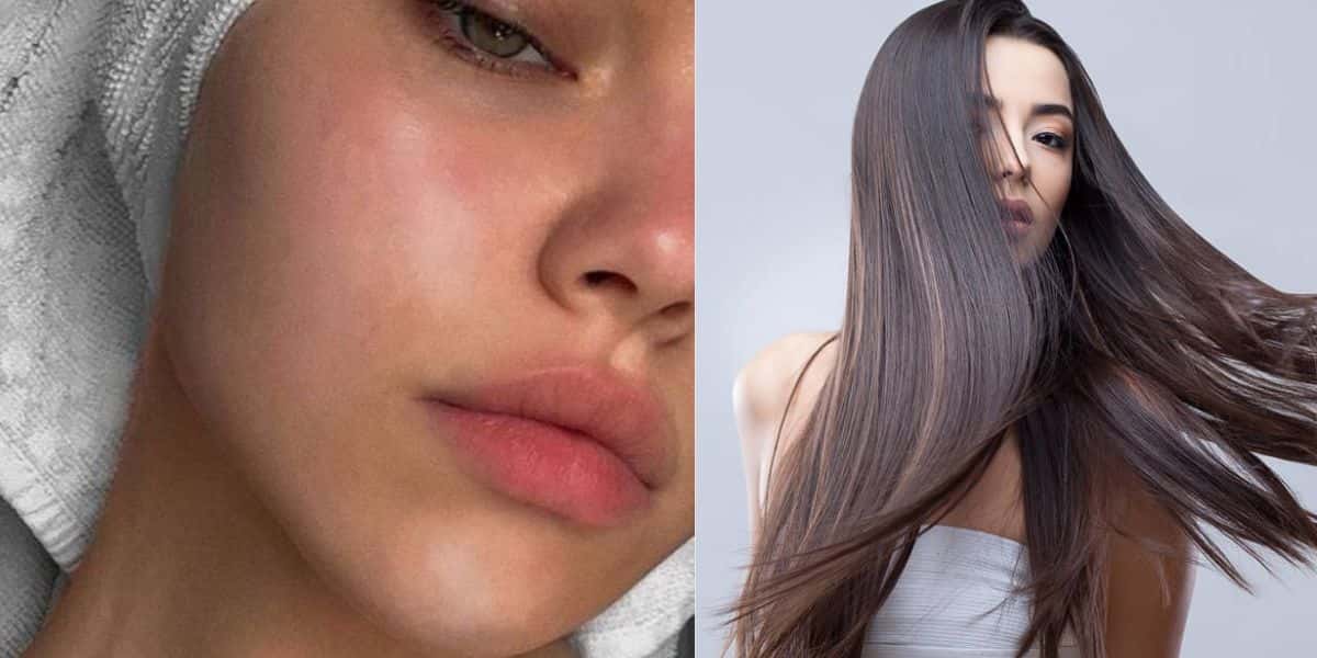 Pele perfeita / Cabelo liso - Montagem TVFOCO