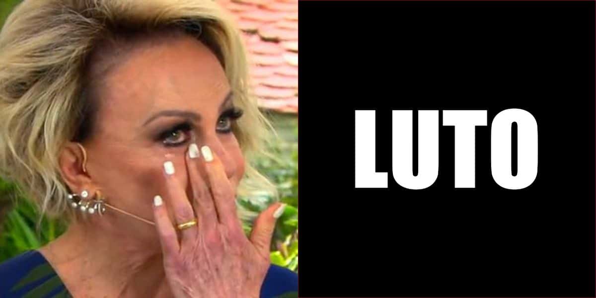 Ana Maria Braga se emocionou ao vivo no Mais Você (Foto: Reprodução / TV Globo)