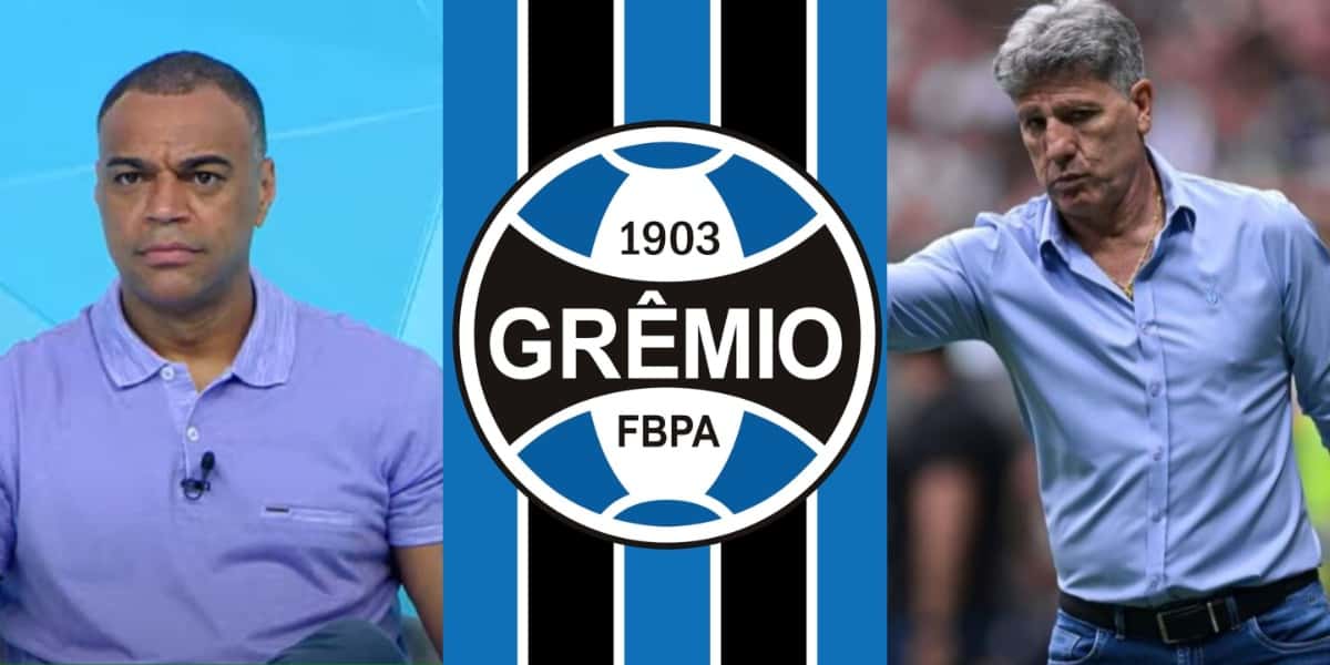 Denilson paralisa o Jogo Aberto com situação delicada de Renato Gaúcho no Grêmio - (Foto: Reprodução / Internet)
