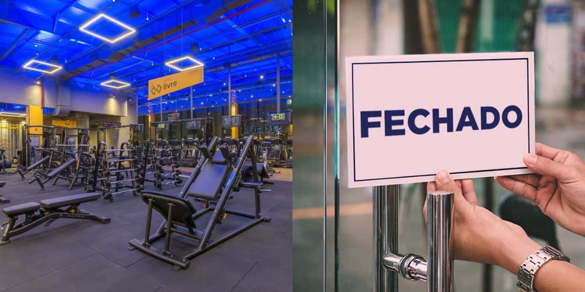 3 redes de academias, incluindo a Smart Fit, foram fechadas em abril (Reprodução: Montagem TV Foco)